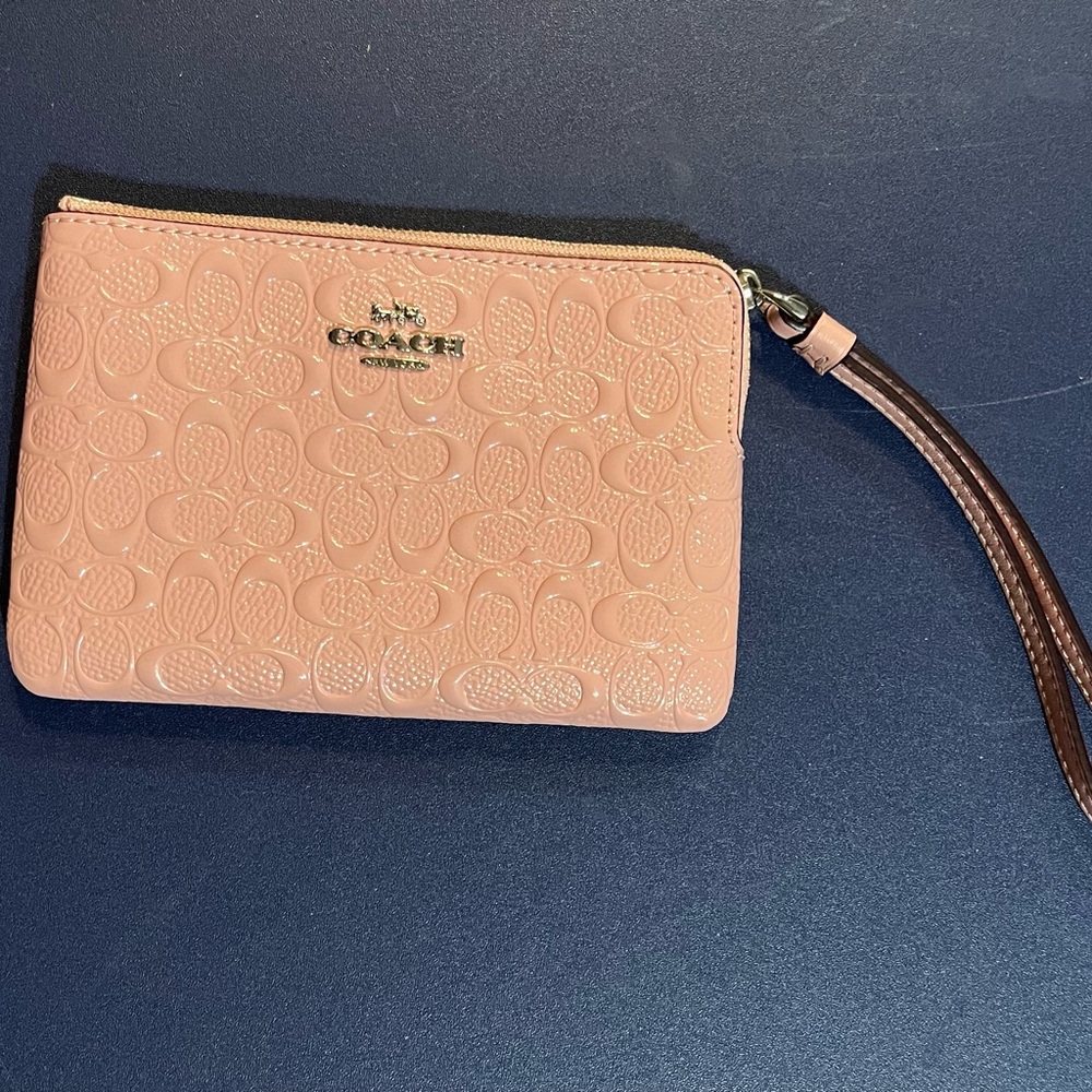 Coach Pink Wristlet